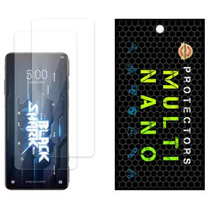 Multi Nano X-S2N Model Transparent Screen Protector Suitable For Xiaomi Black Shark 5 Pro Mobile Phone Pack Of 2