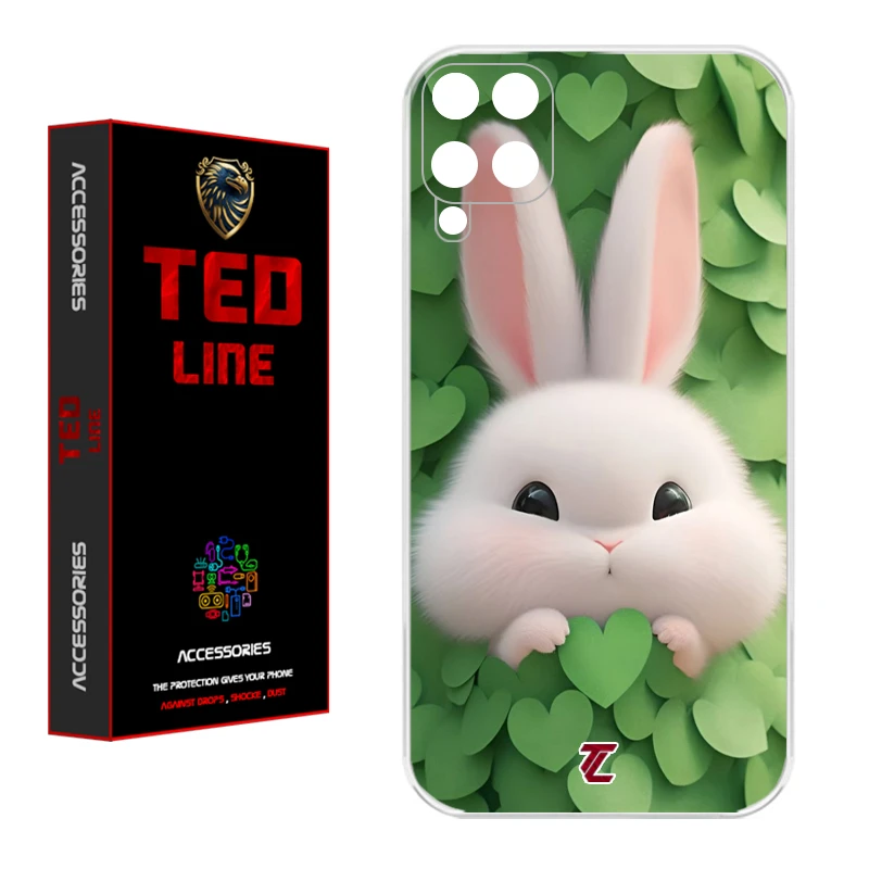 کاور تد لاین طرح خرگوش پشمالو 1109 مناسب برای گوشی موبایل سامسونگ Galaxy A12 / M12 / F12