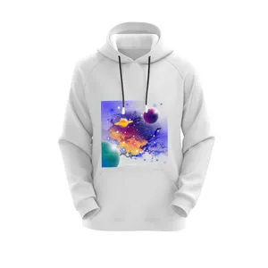 هودی زنانه مدل ماه کد E3 رنگ سفید