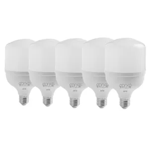 لامپ ال ای دی 40 وات آتروسا مدل استوانه ای پایه E27 مجموعه 5 عددی