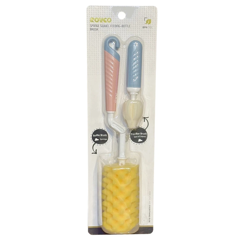 برس شیشه شوی رووکو مدل اسفنجی کد 1001 مجموعه 2 عددی