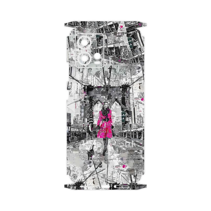 برچسب پوششی ماهوت مدل Collage of Catwalk Bridge-FullSkin مناسب برای گوشی موبایل موتورولا Edge 30 Fusion