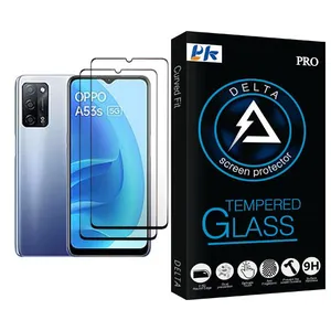 PK Delta Glass MIX002 Screen Protector For Oppo A53s 5G Pack Of 2