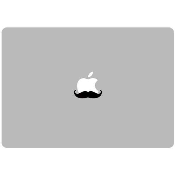 برچسب تزئینی ونسونی مدل Mustache مناسب برای مک بوک ایر 13 اینچ