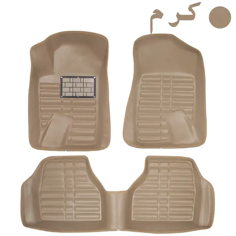 کفپوش سه بعدی خودرو مدل A-h مناسب برای پژو پارس