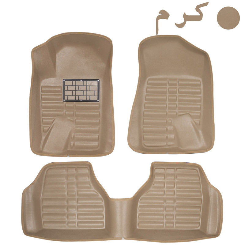 کفپوش سه بعدی خودرو مدل A-h مناسب برای پژو پارس