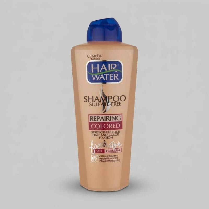 شامپو مو رنگ شده بدون سولفات کامان مدل Repairing حجم 400 میلی‌لیتر، تقویت‌کننده و ترمیم‌کننده