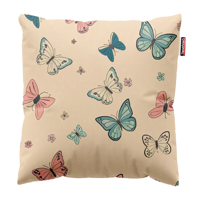 کوسن پاد آفرین طرح پروانه کد 4742 سایز 40*40 سانتی متر