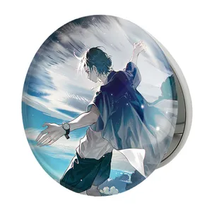 آینه جیبی خندالو طرح شینپی انیمه سامرتایم رندرینگ مدل تاشو کد 24233 