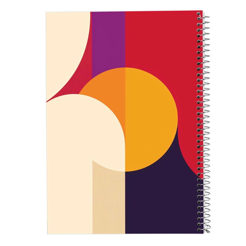 دفتر شطرنجی 50 برگ مدوپد طرح اشکال فانتزی کد DF16072