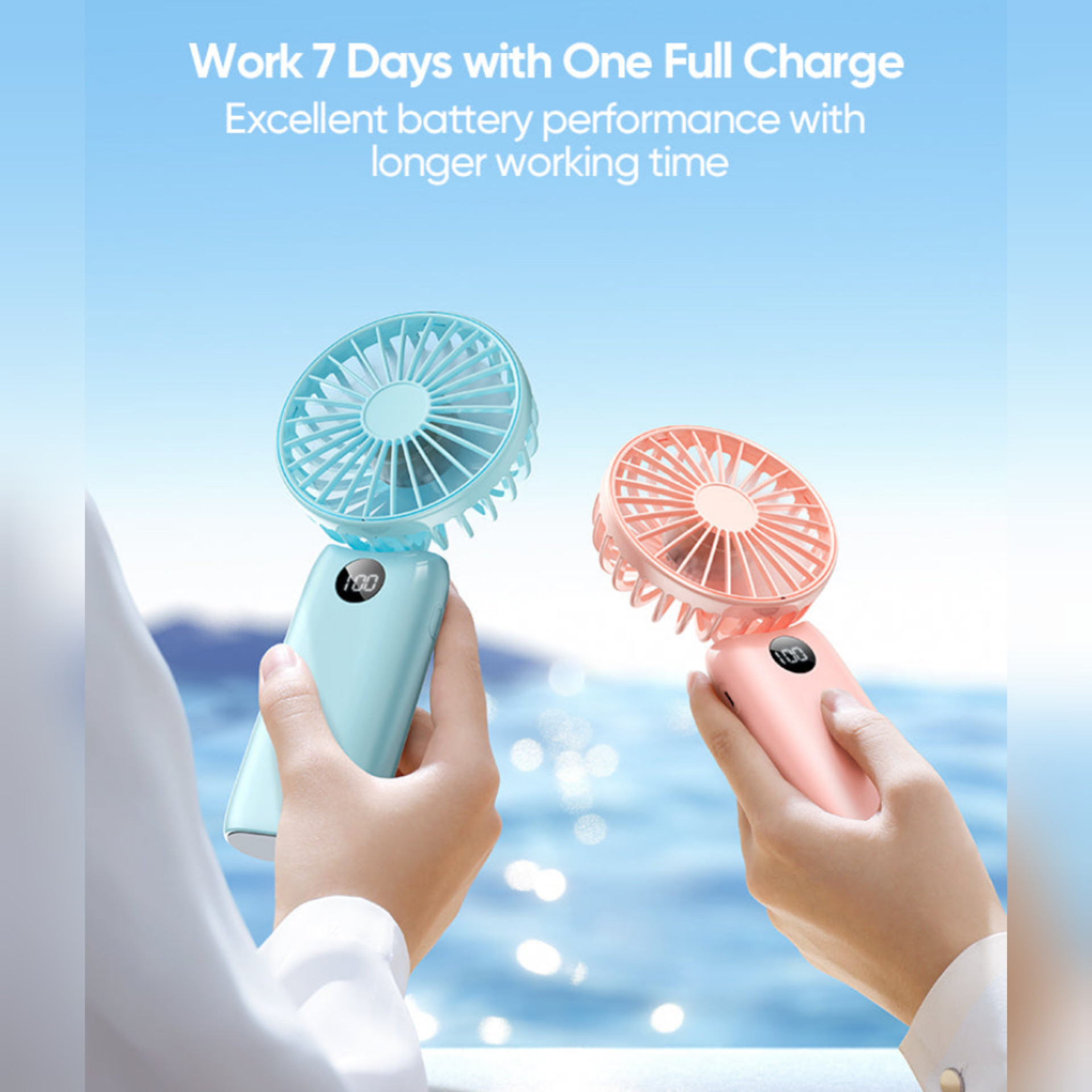 پنکه شارژی جوی روم مدل  JR-CY451-40