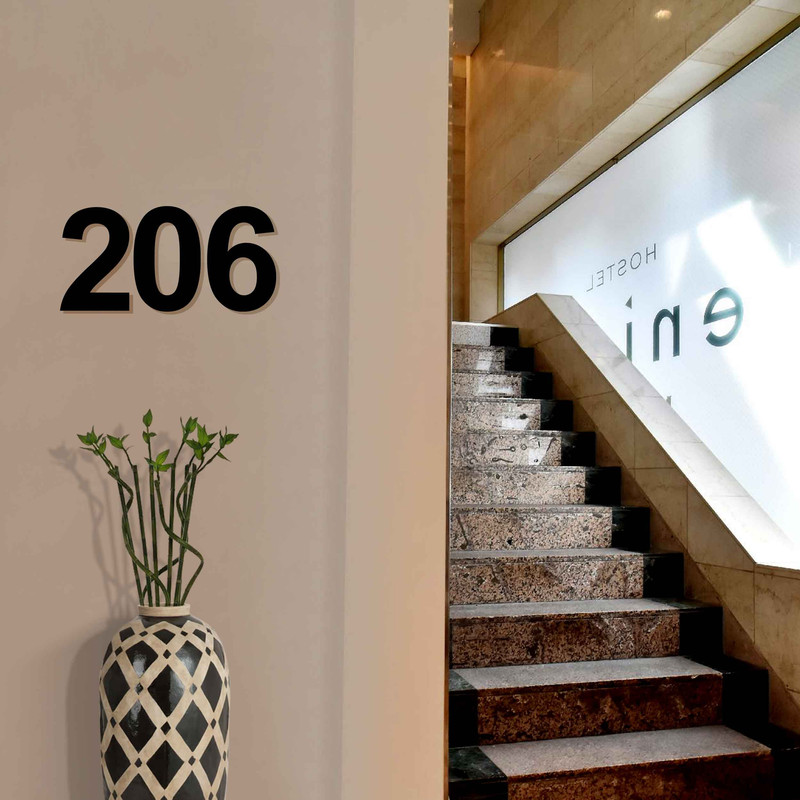 تابلو راهنما آژنگ طرح مستطیل مدل شماره و اعداد کد NUB-3-408