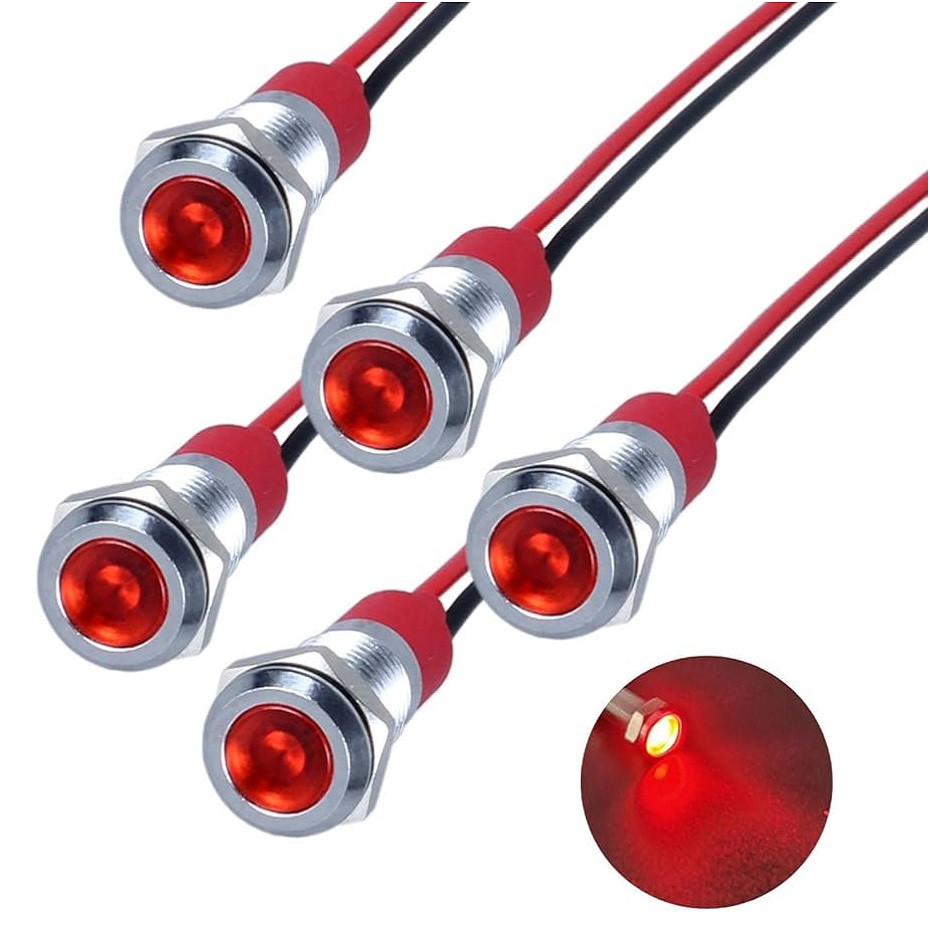 چراغ سیگنال مدل 3V-6V 8mm