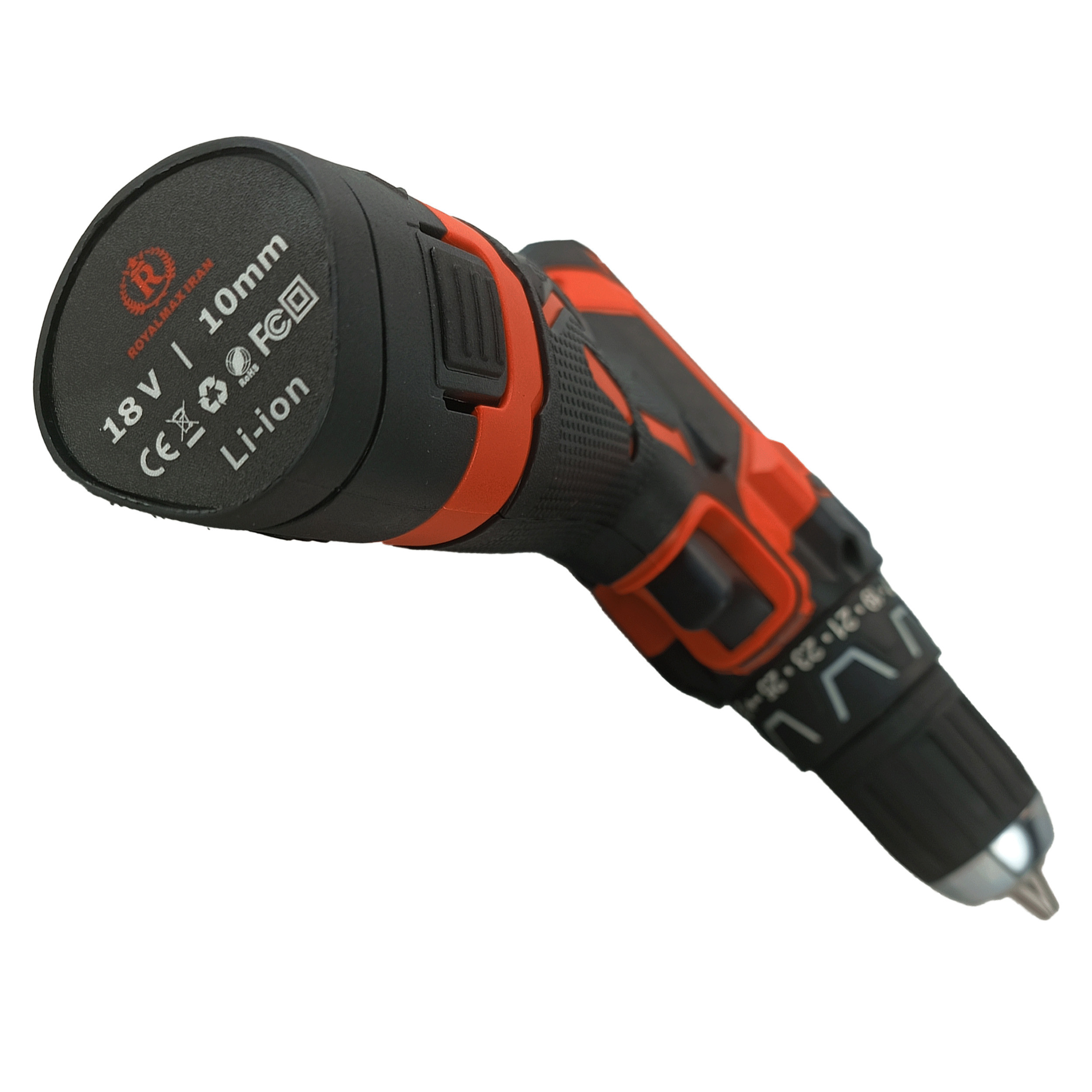 پیچ گوشتی شارژی رویال مکس مدل RM-18V مجموعه 30 عددی
