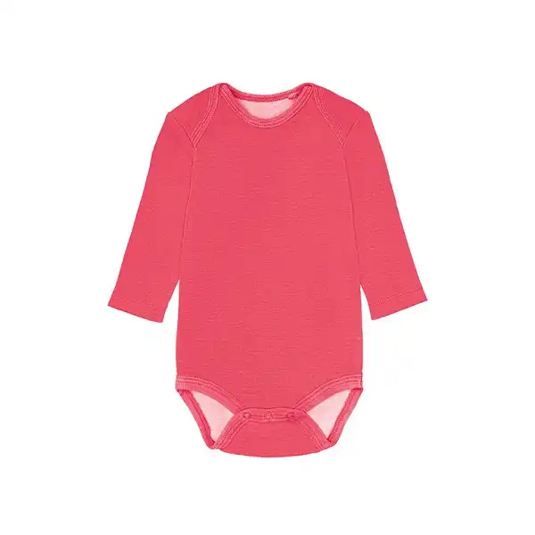 بادی آستین بلند نوزادی لوپیلو مدل IKIDS130 مجموعه 2 عددی