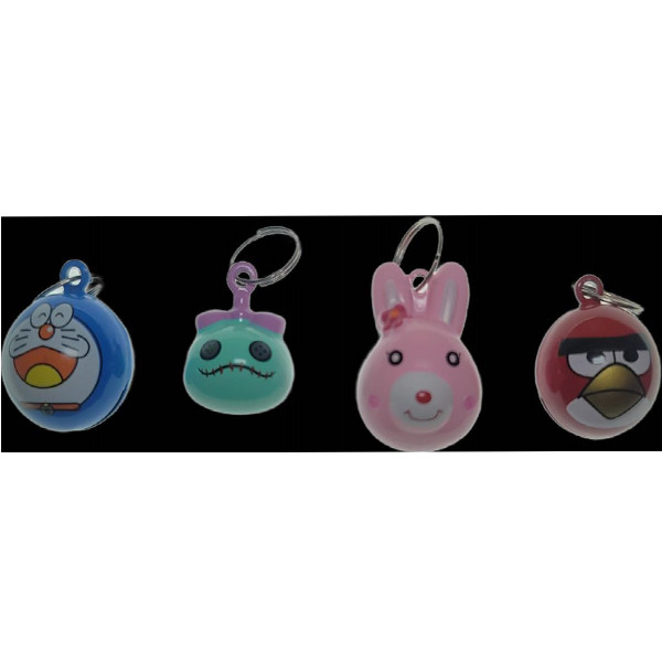 زنگوله گربه وسگ مدل bell-4 مجموعه 4 عددی