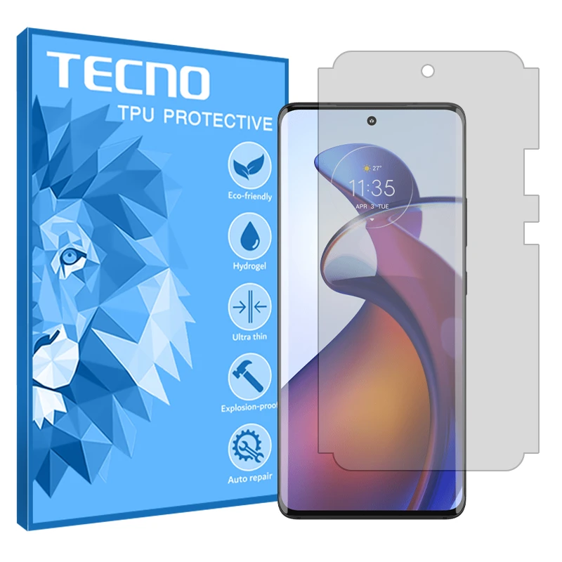 محافظ صفحه نمایش مات تکنو مدل Resistant مناسب برای گوشی موبایل موتورولا Edge 30 Fusion
