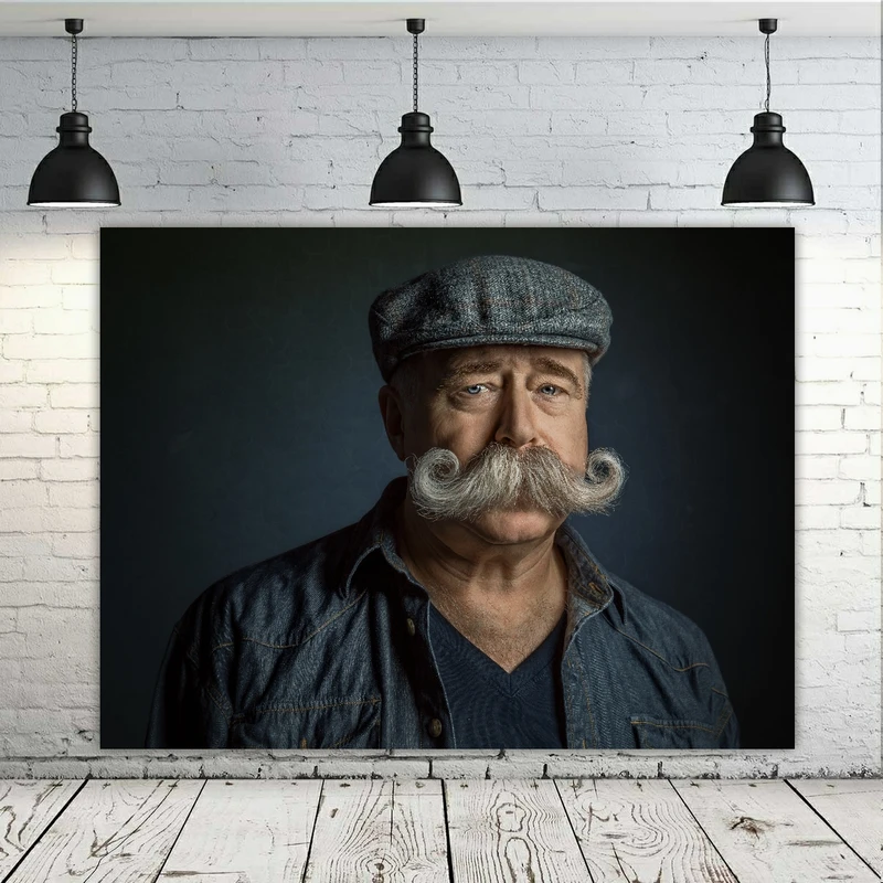 پوستر پارچه ای طرح پدرخوانده مدل جسور کد GR479