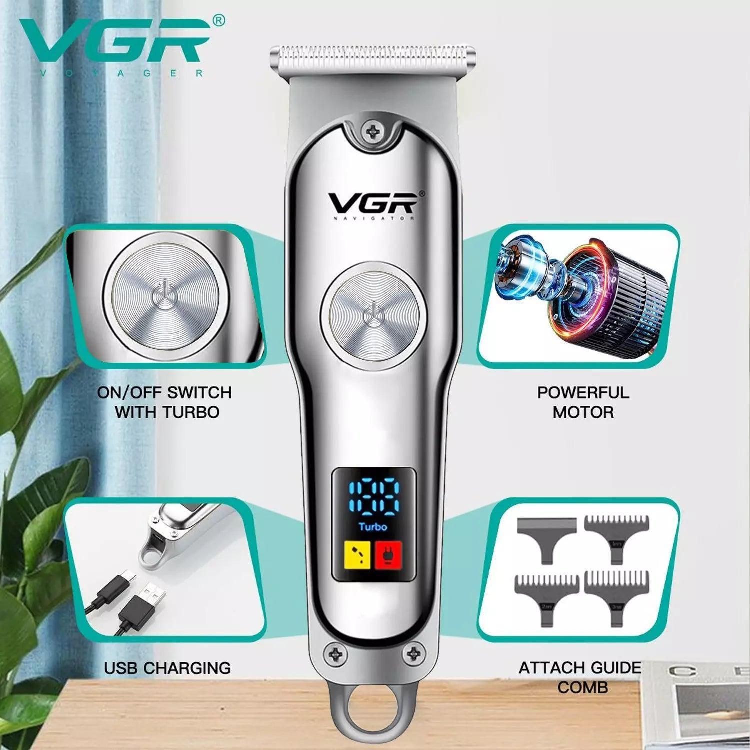 ماشین اصلاح موی سر و صورت وی جی ار مدل Vgr 290 -  - 2