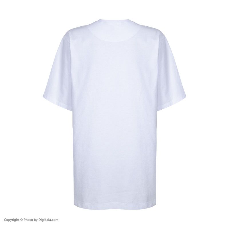 تی شرت لانگ آستین کوتاه زنانه پپا مدل BASIC رنگ سفید -  - 3