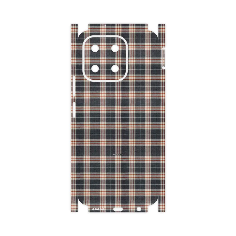 برچسب پوششی ماهوت مدل Fabric Texture 5-FullSkin مناسب برای گوشی موبایل آنر X6b