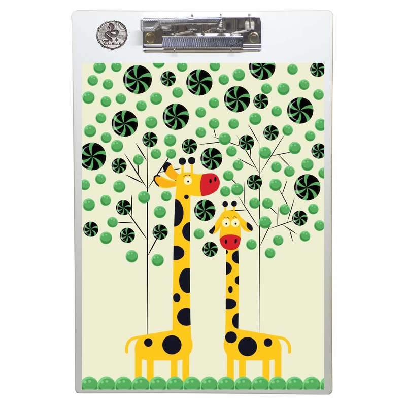 تخته شاسی طه چوب مدل Giraffe01 سایز A4