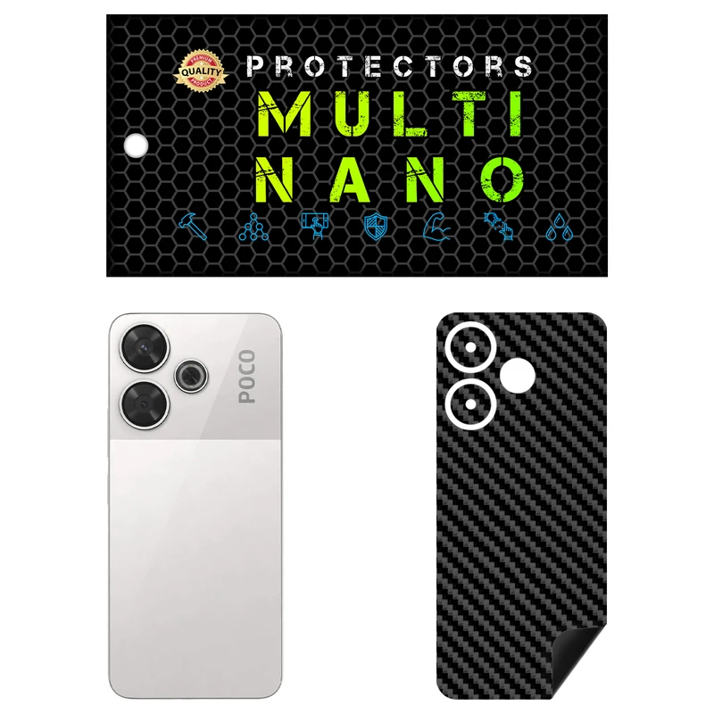 برچسب پوششی مولتی نانو طرح کربن مدل X-F1C مناسب برای گوشی موبایل شیائومی Redmi 13 5G