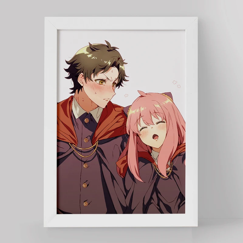 تابلو خندالو مدل انیا فورجر و دامیان دزموند انیمه اسپای ایکس فمیلی کد 17665