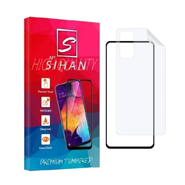محافظ صفحه نمایش مای سیحان مدل 2FN مناسب برای گوشی موبایل سامسونگ Galaxy S20 FE 4G به همراه محافظ پشت گوشی