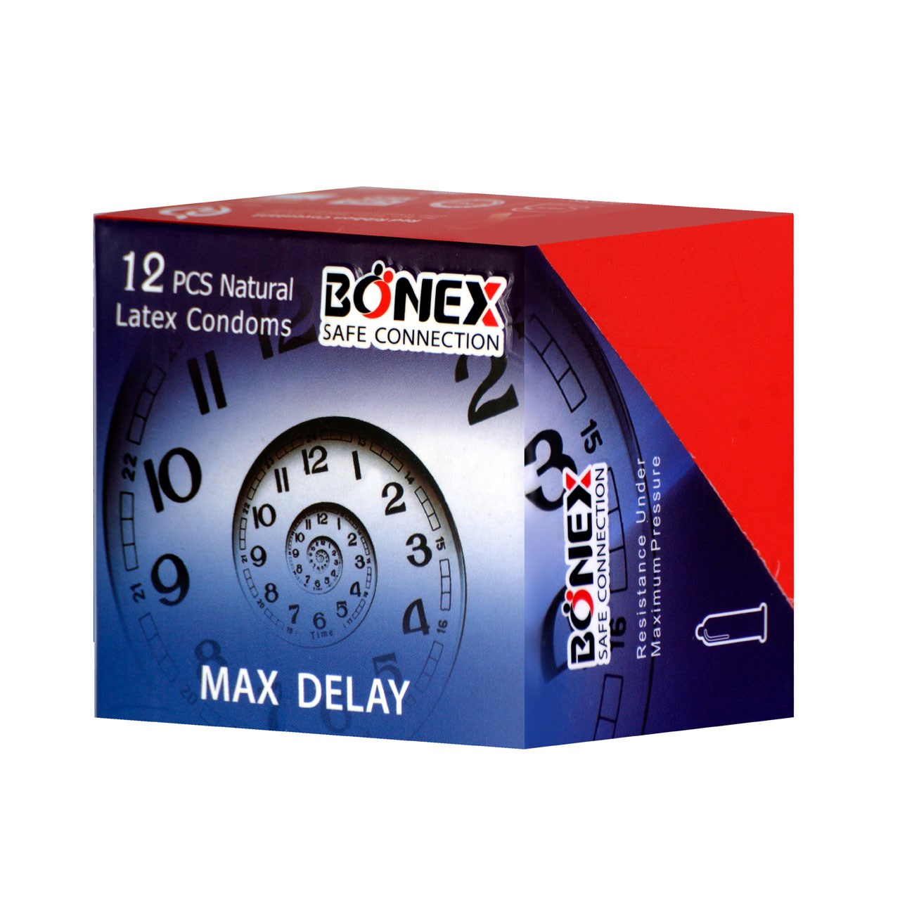کاندوم بونکس مدل Max Delay بسته 12 عددی