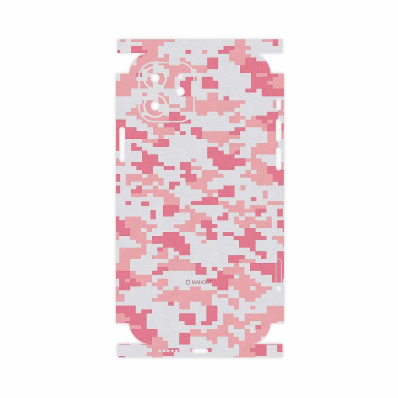 برچسب پوششی ماهوت مدل Army-Pink-pixel-FullSkin مناسب برای گوشی موبایل اپل iPhone 12