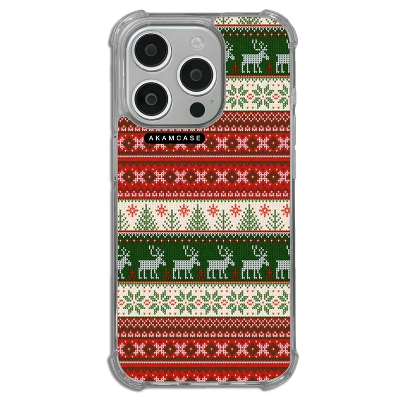 کاور آکام مدل AMCWTA15PRO-CHRISTMAS22 مناسب برای گوشی موبایل اپل iPhone 15 Pro