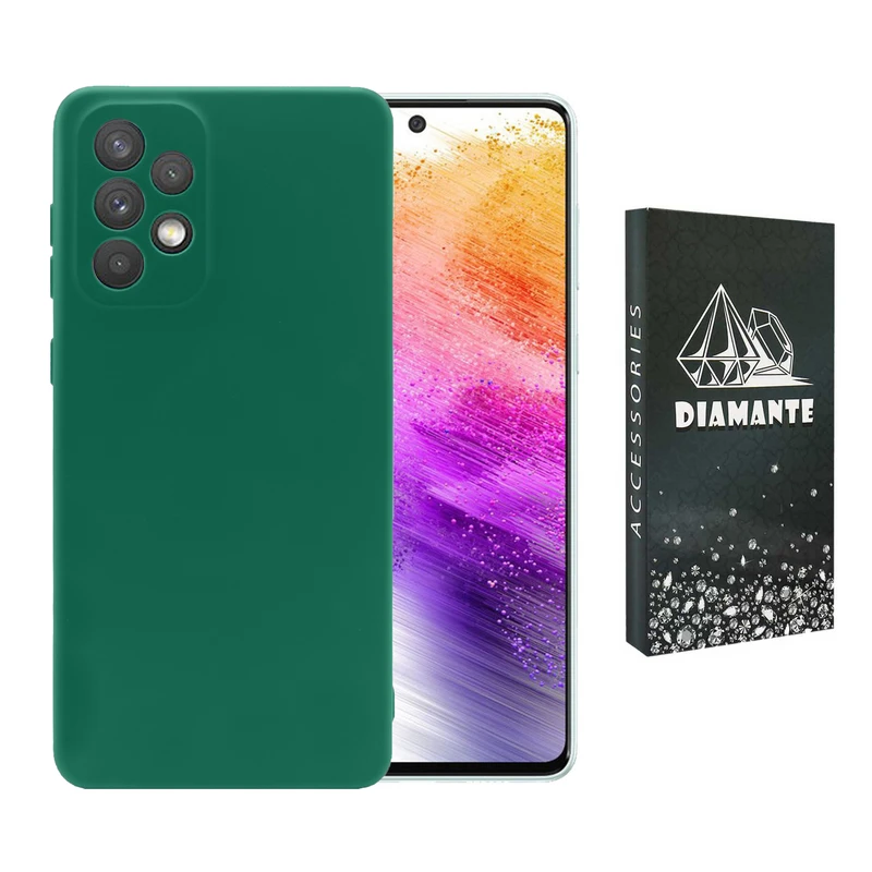 کاور دیامانته مدل sili_77 Bk مناسب برای گوشی موبایل سامسونگ Galaxy A53