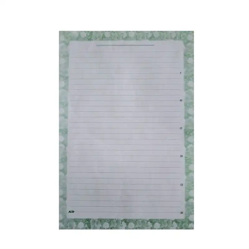 کاغذ A4 خط دار مدل 4 فصل بسته 100 عددی