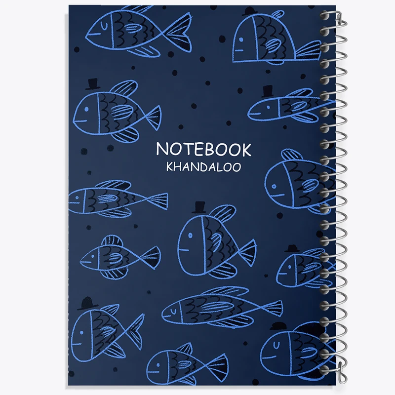دفتر لیست خرید 50 برگ خندالو طرح ماهی کد N725
