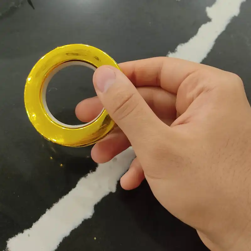 حلقه چوب پرده مدل پانچ  کد 65 بسته 9 عددی