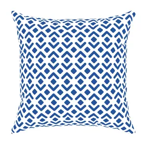 کاور کوسن مدل مخمل طرح هندسی کد 5246