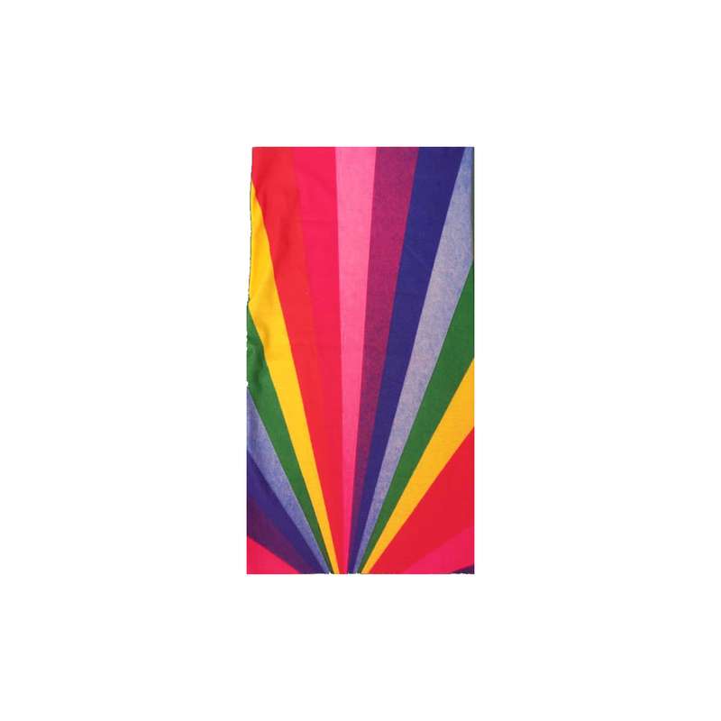 دستمال سر و گردن مدل رنگین کمان