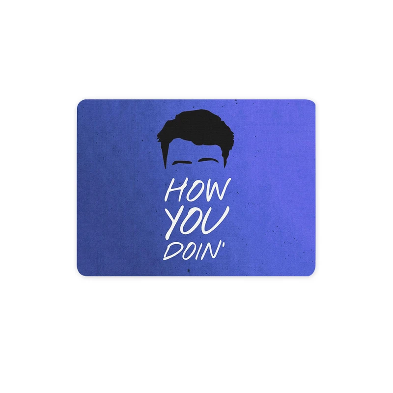 ماوس پد ترمه طراحان ایده مدل how you doin کد cfp1205