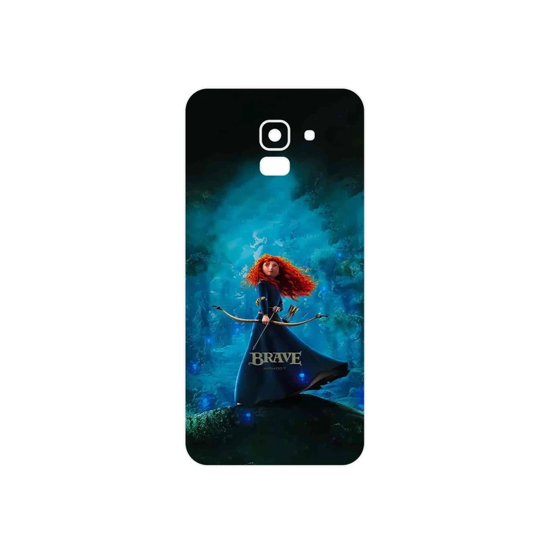 برچسب پوششی ماهوت مدل Brave مناسب برای گوشی موبایل سامسونگ Galaxy J6