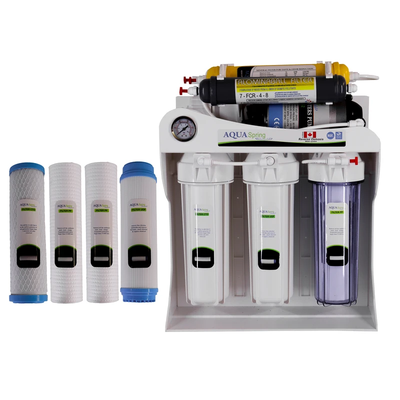 دستگاه تصفیه کننده آب آکوآ اسپرینگ مدل RO_SF4700_W4F