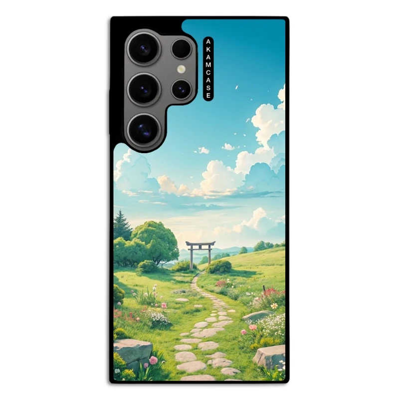 کاور آکام مدل AMC-WSGS24U-NATURE-11 مناسب برای گوشی موبایل سامسونگ Galaxy S24 Ultra