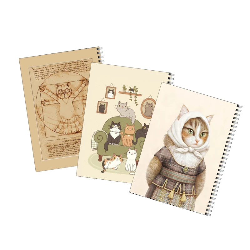 دفتر مشق 80 برگ بامبیلیپ طرح تم گربه کد 19 مجموعه 3 عددی