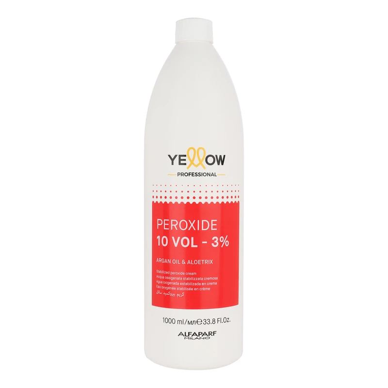 کرم اکسیدان یلو مدل peroxide با قدرت اکسیدان 3 درصد حجم 1000 میلی‌لیتر