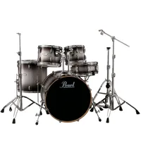 درام ست پرل مدل VML925S Ash Fade Tamo همراه با پایهVML925S Black Silver Burst