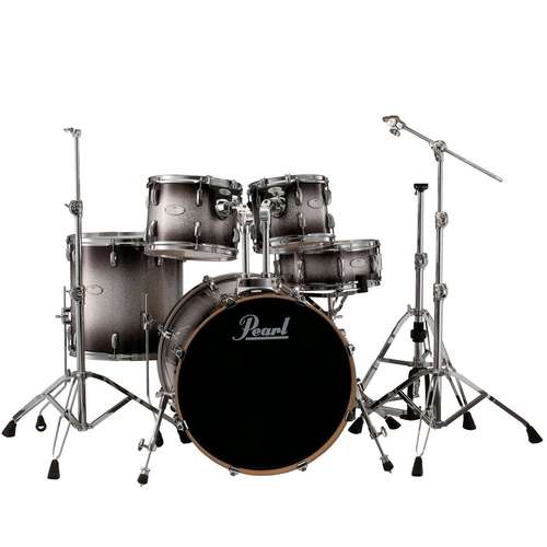 درام ست پرل مدل VML925S Ash Fade Tamo همراه با پایهVML925S Black Silver Burst