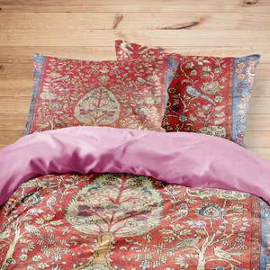 سرویس روتختی مدوپد طرح فرش نهاوند مدل C-Nahavand40 یک نفره 4 تکه