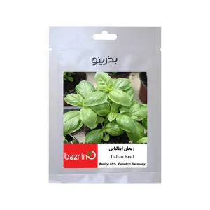 بذر ریحان ایتالیایی آلمانی گلدانی بذرینو کد BZNO-287