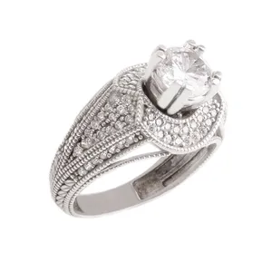 انگشتر نقره زنانه مدل 21672