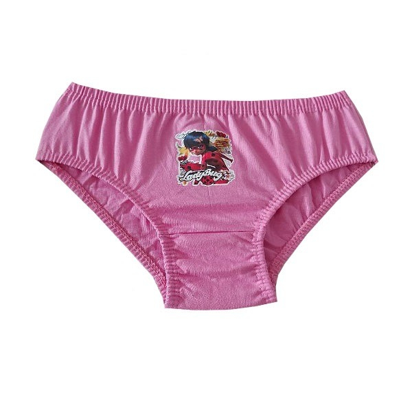 شورت دخترانه طرح کفشدوزکی رنگ صورتی